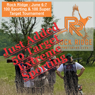 Rock Ridge June 6-7, 2026 Sporting and Super
