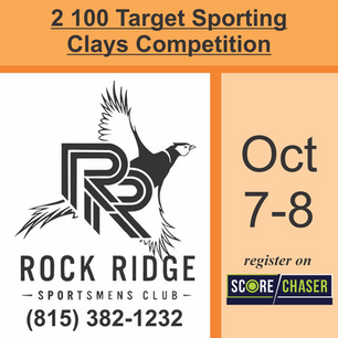 Rock Ridge Sportsmen’s Club Oct 7-8 2023