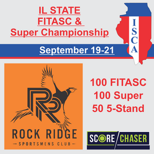 Super Sporting & FITASC Championship September 19-21, 2025 at Rock Ridge
