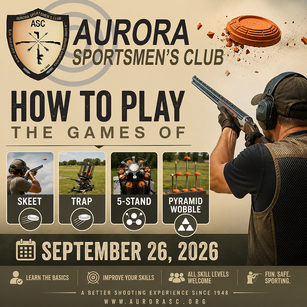 Click to learn more about Aurora Sportsmen’s Club shotgun program