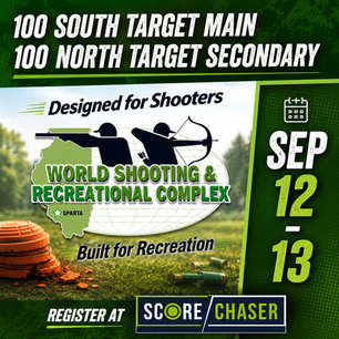 World Shooting & Recreational Complex Fall Classic September 12-13 2026