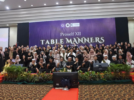 Proself XII: Table Manners KPM Unisba 2024