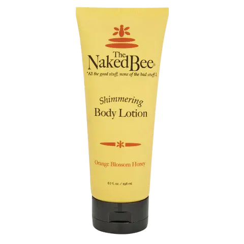 6.7 oz. Naked Bee Shimmering Organic Lotion-Made in U.S.A