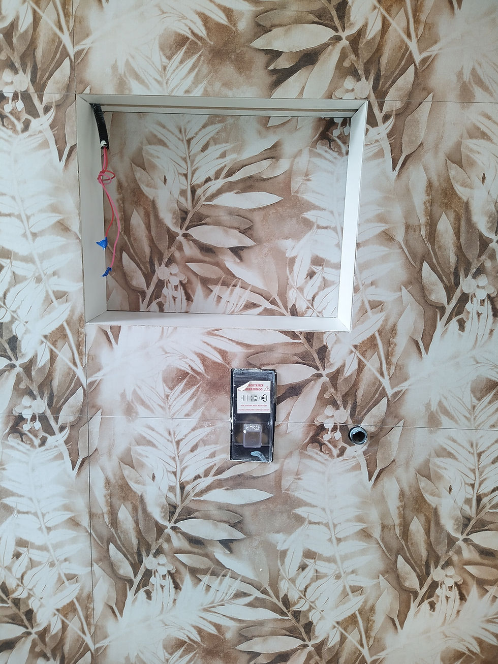 Nicchia interno doccia