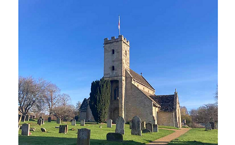 Swinbrook Church - Photo by Mark Leslie