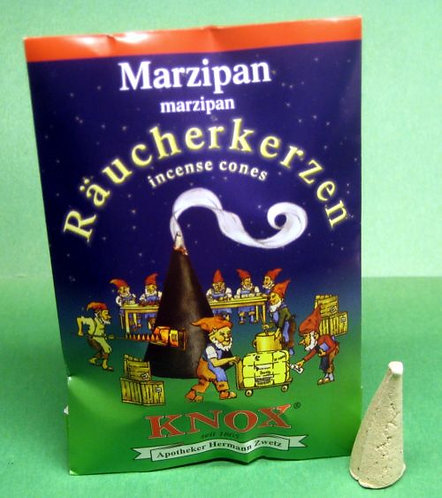 #014-330 - Famous KNOX Brand "Marzipan" Incense Cones - 5 pc Sample Packet