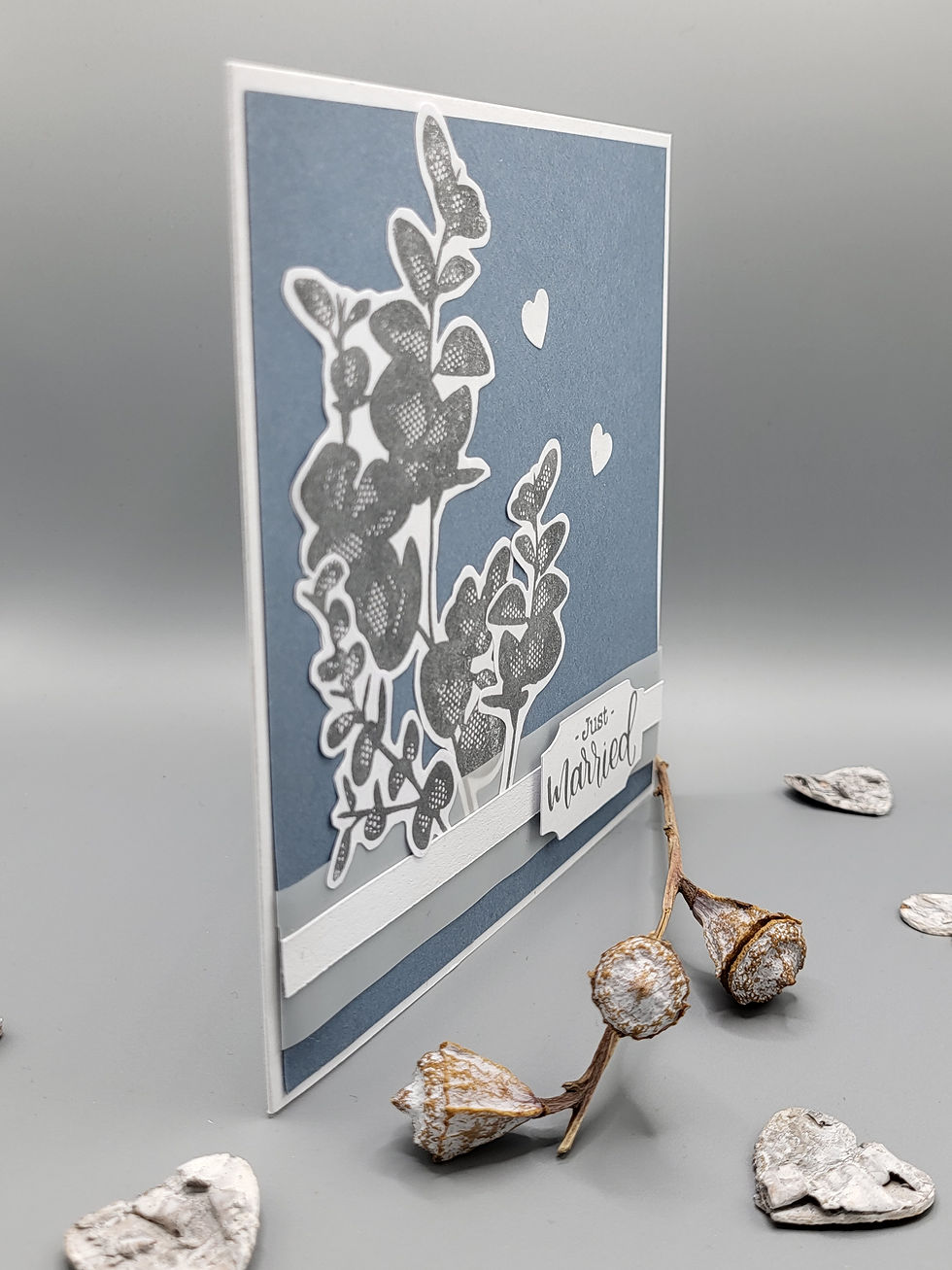 Miniaturbild: Hochzeitskarte „Eukalyptusbouquet“