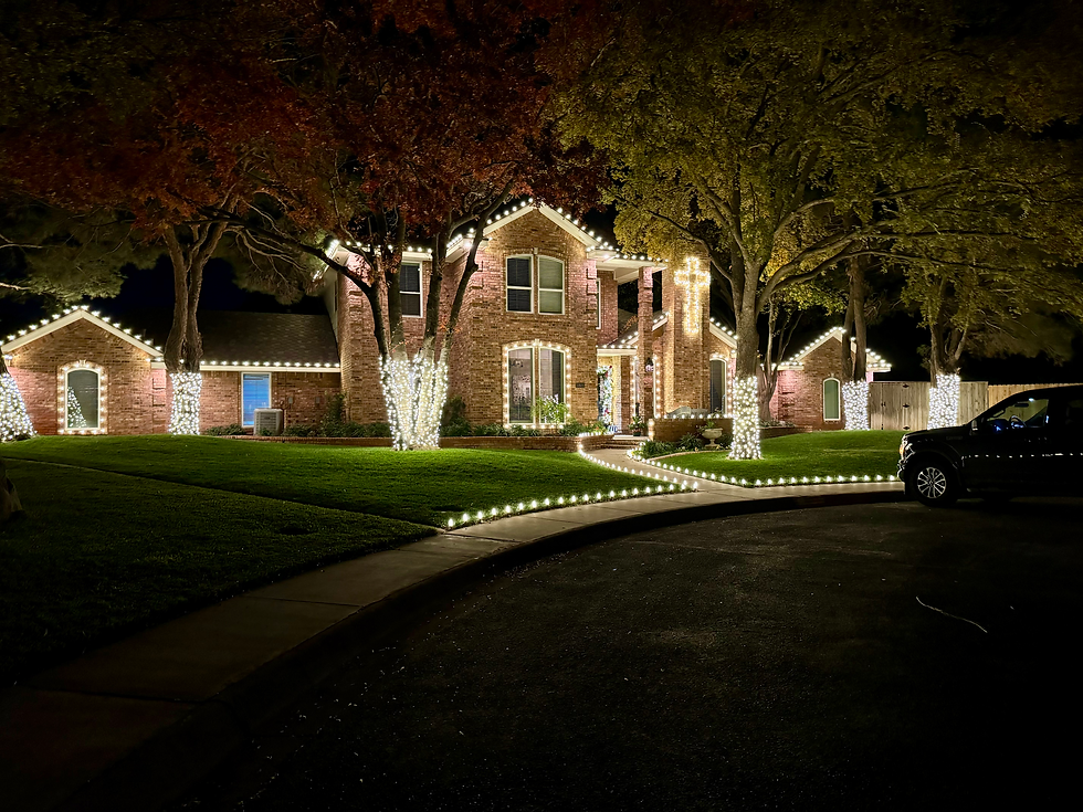 Christmas Light Installation Midland Texas