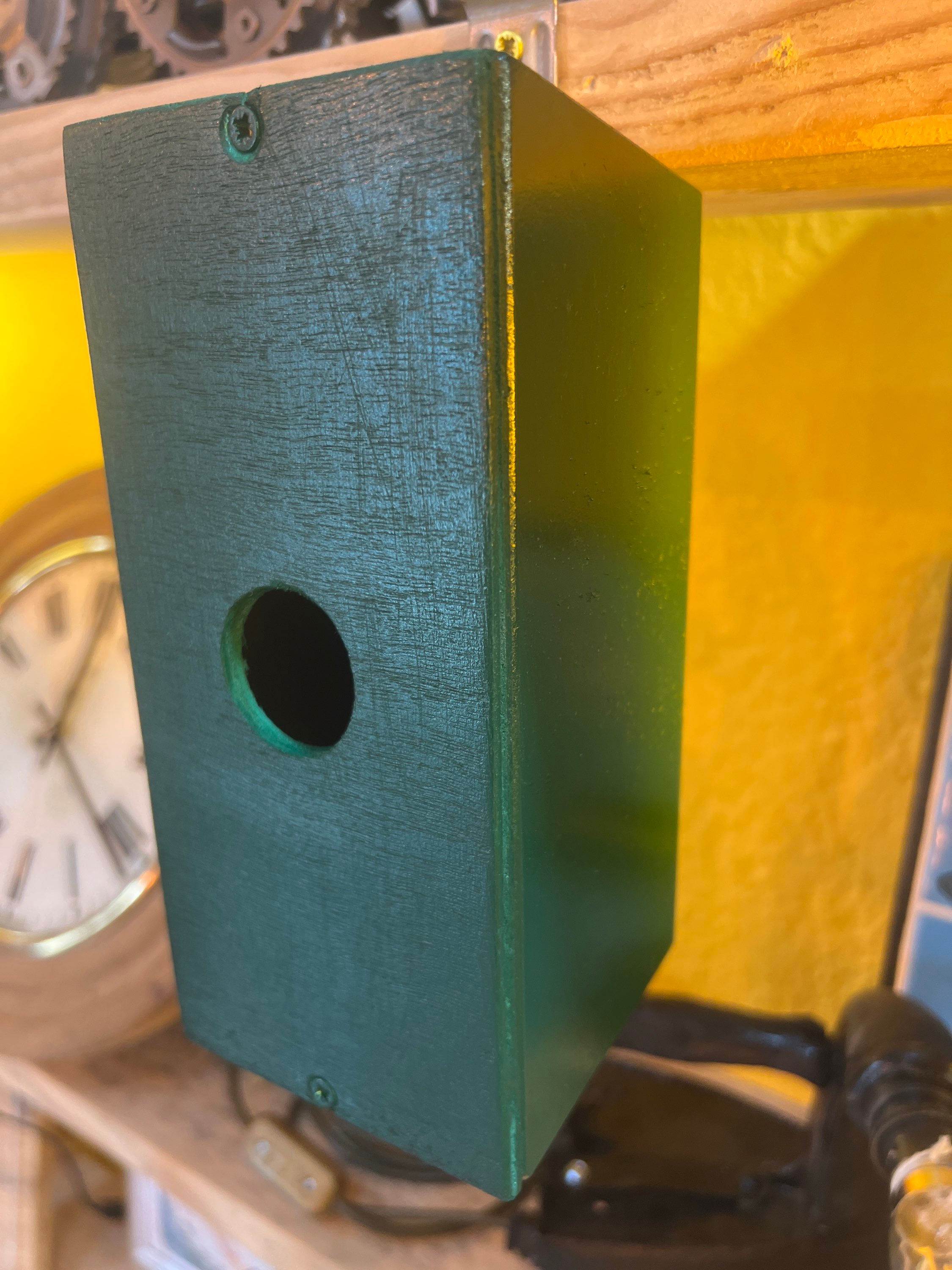 Handmade bird box