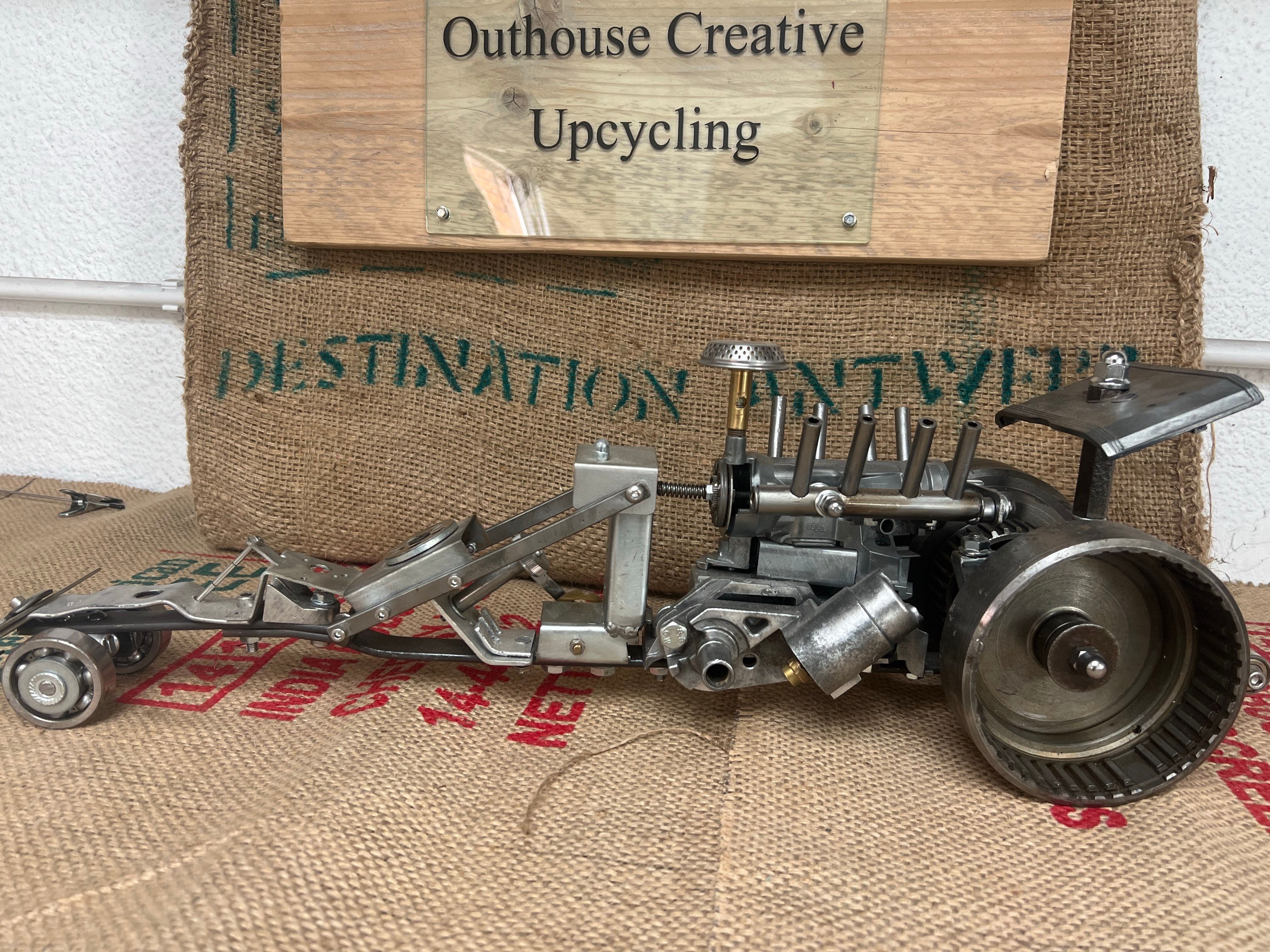 Mechanical Drag race car