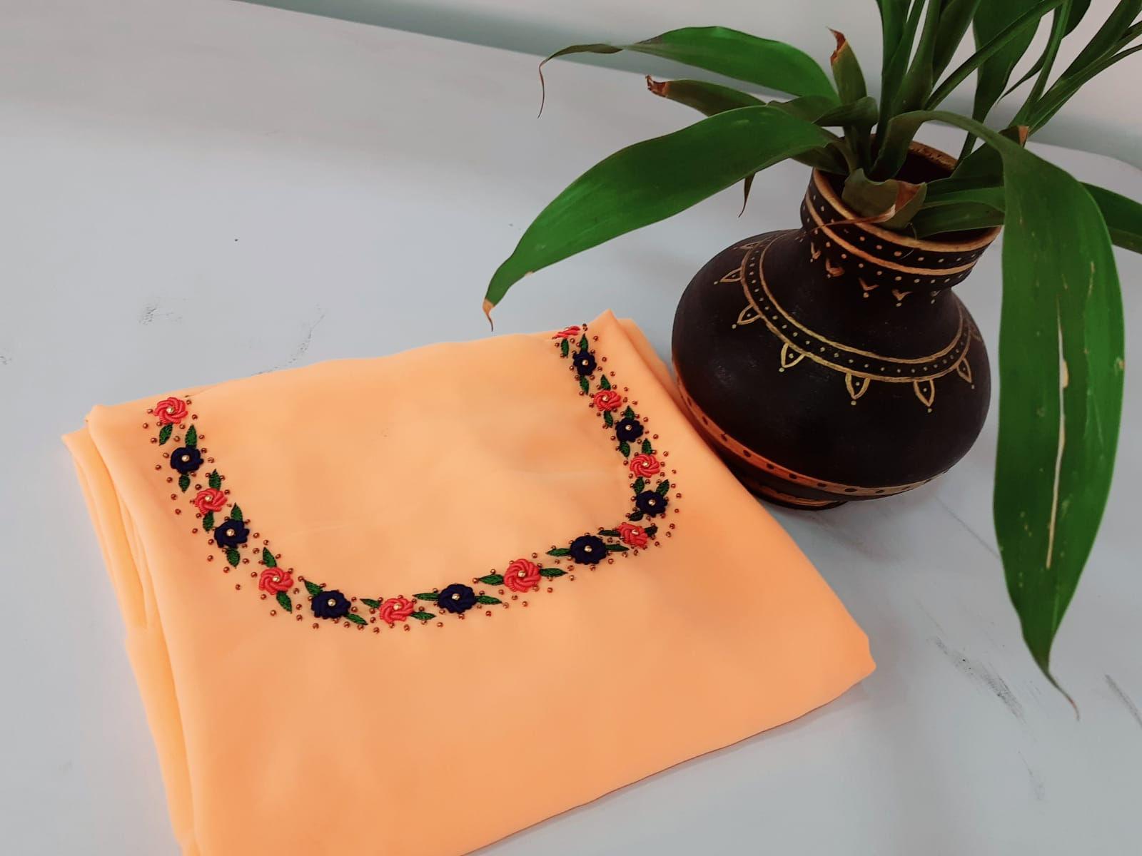 Designer Georgette Kurthi (DSKT-GT-20)