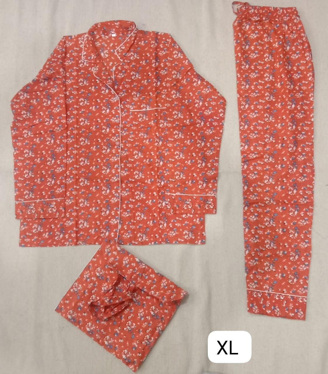 Stitched Cotton Night Wear (RDCD-ST-2)