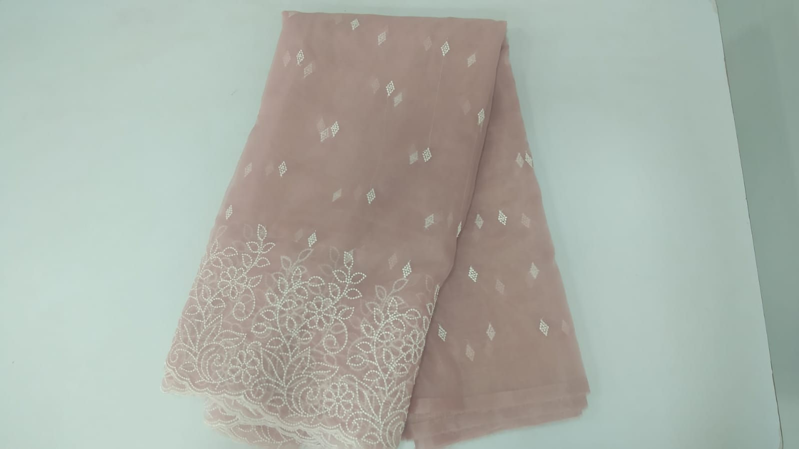 Organza Embroidered Running Materials (RMOG-E-13)