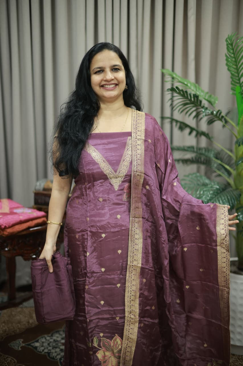 BANARASI PARTY WEAR SET(RDCH-SK-545)