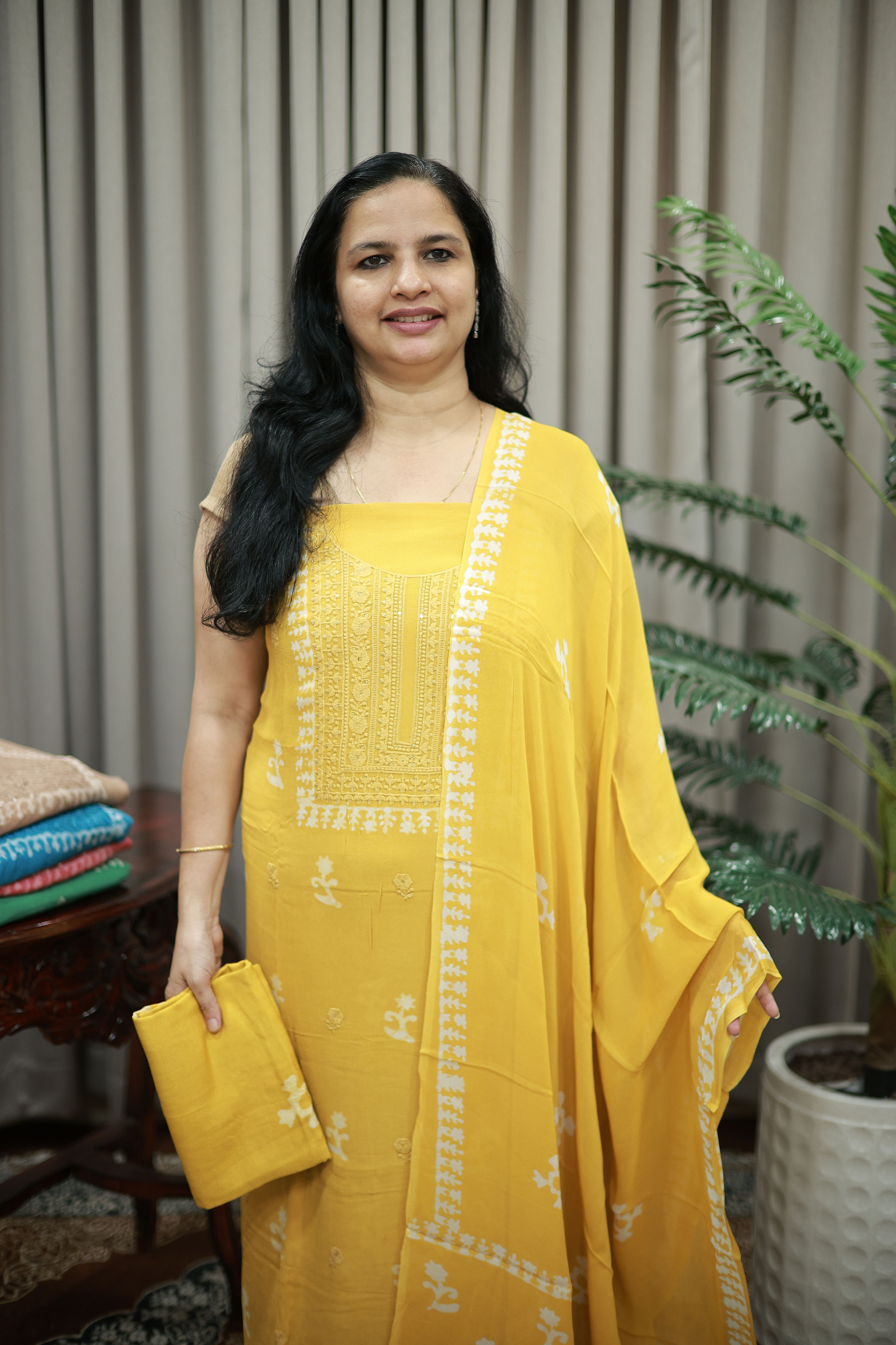 Pure Georgette Salwar Set(RDCH-GT-1000)