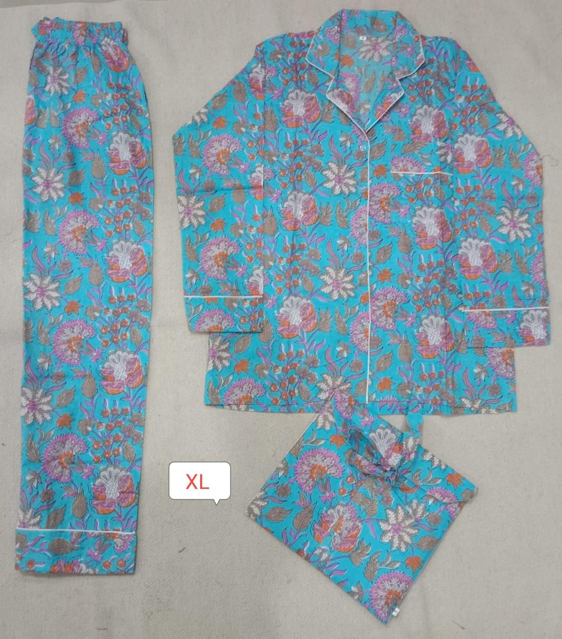 Stitched Cotton Night Wear (RDCD-ST-3)
