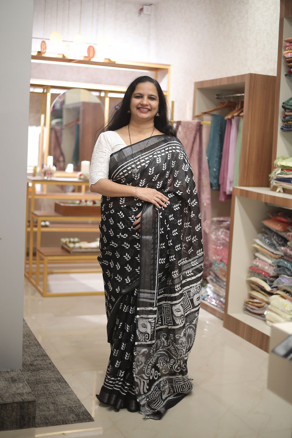 BEAUTIFUL LINEN SAREE COLLECTIONS (RDSA -180)