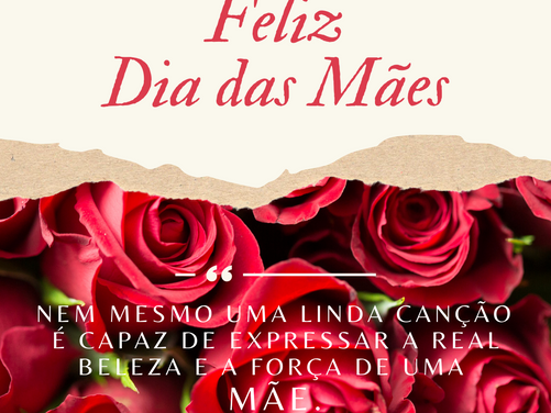 UM BEIJO CARINHOSO A TODAS AS MÃES!