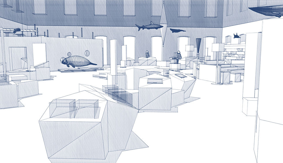 Planète Mer - Scénographie d'exposition - Quai des Savoirs - Toulouse