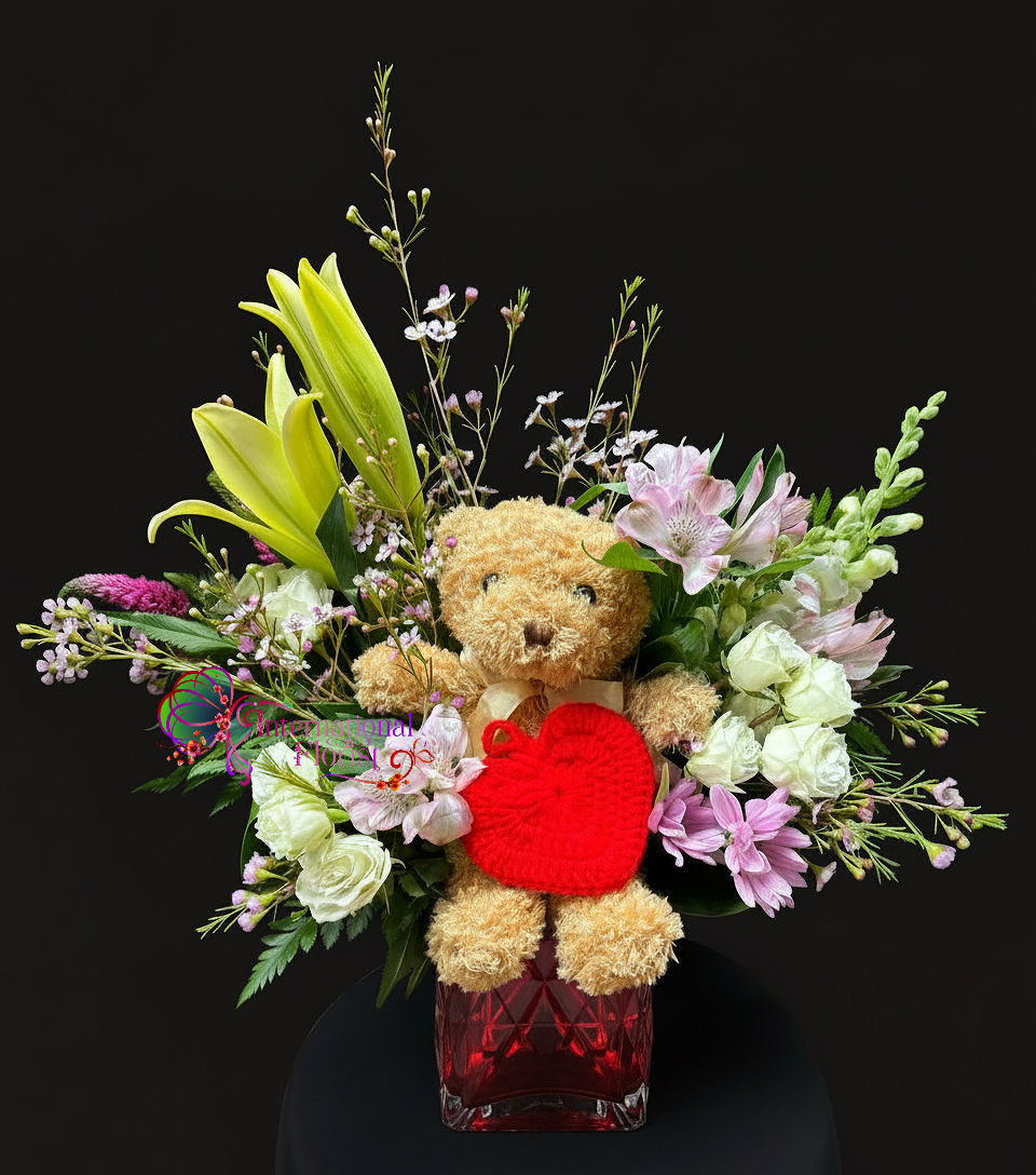 Puppy Love Posy