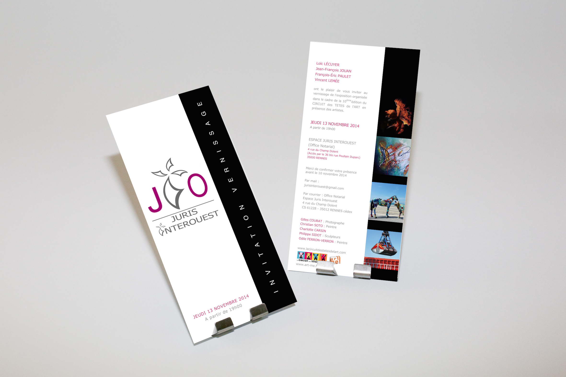 Invitation Têtes de l'Art 2014