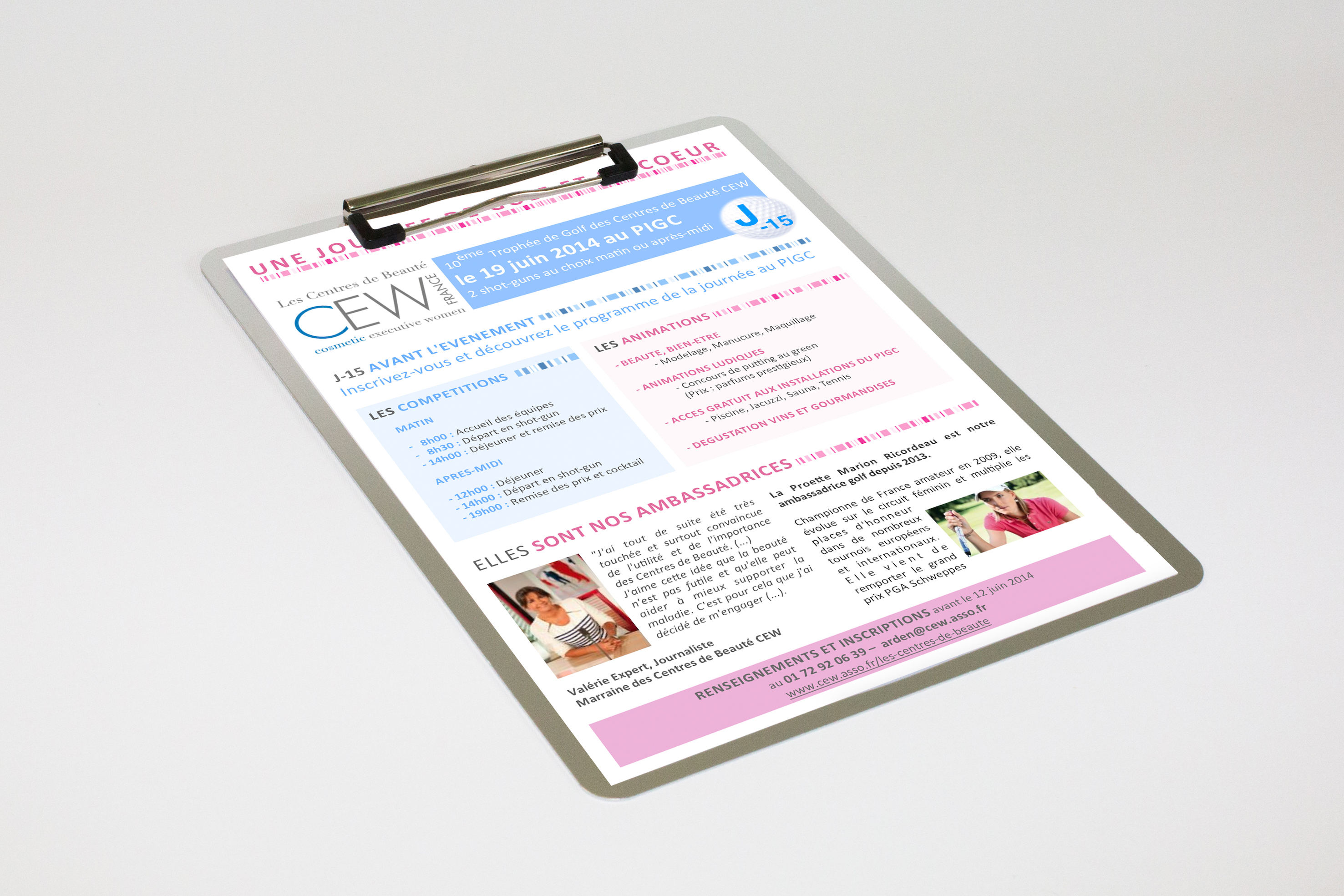 Newsletter CEW Golf