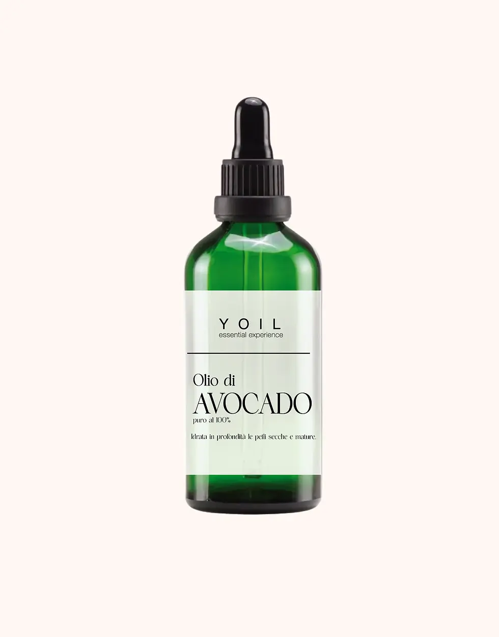 YOIL Olio di AVOCADO Puro 100% – Nutriente e rigenerante per pelle e capelli
