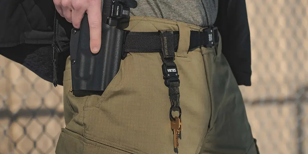 Thumbnail: BULLDOG KEYCHAIN- מחזיק מפתחות עם אבזם ״בולדוג״