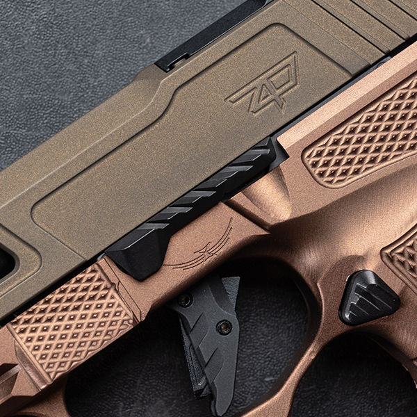 Thumbnail: Tyrant SIG SAUER P365 EXTENDED SLIDE CATCH LEVER- עצר מחלק מוארך לסיג 365