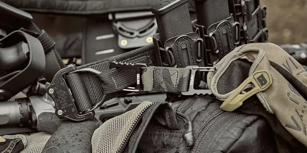 Thumbnail: DOUBLE SPRINGLOCK KEYCHAIN- מחזיק מפתחות עם מנעול קפיצי כפול