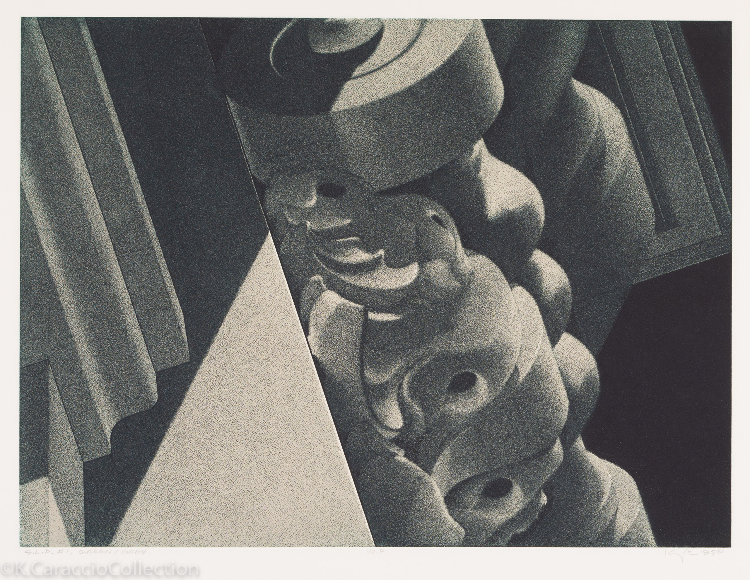 S.L.P. #1, Green-Grey, 1985