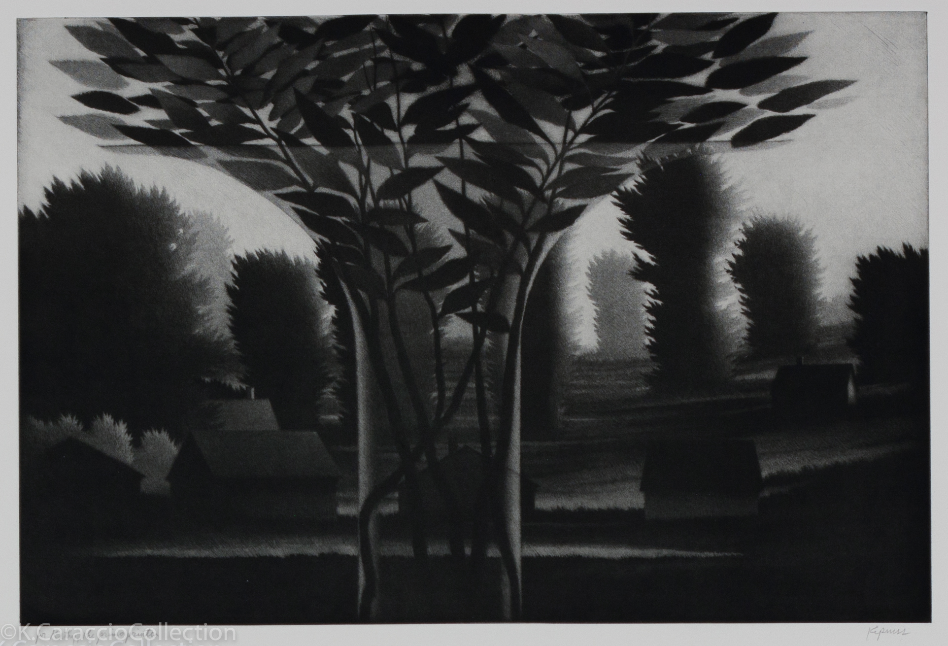 Clear Vase & Landscape, 1995