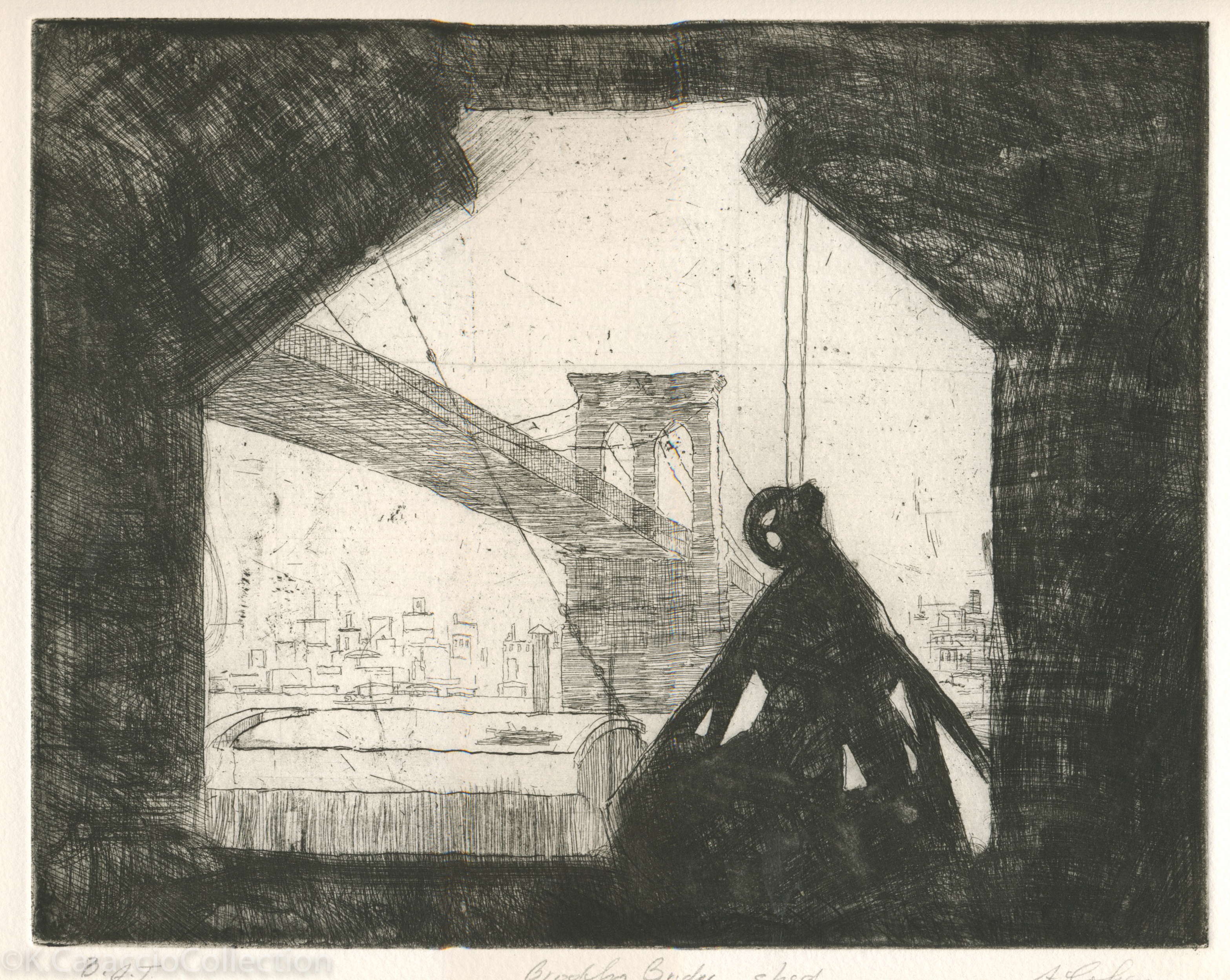 Brooklyn Bridge Shed, 2008