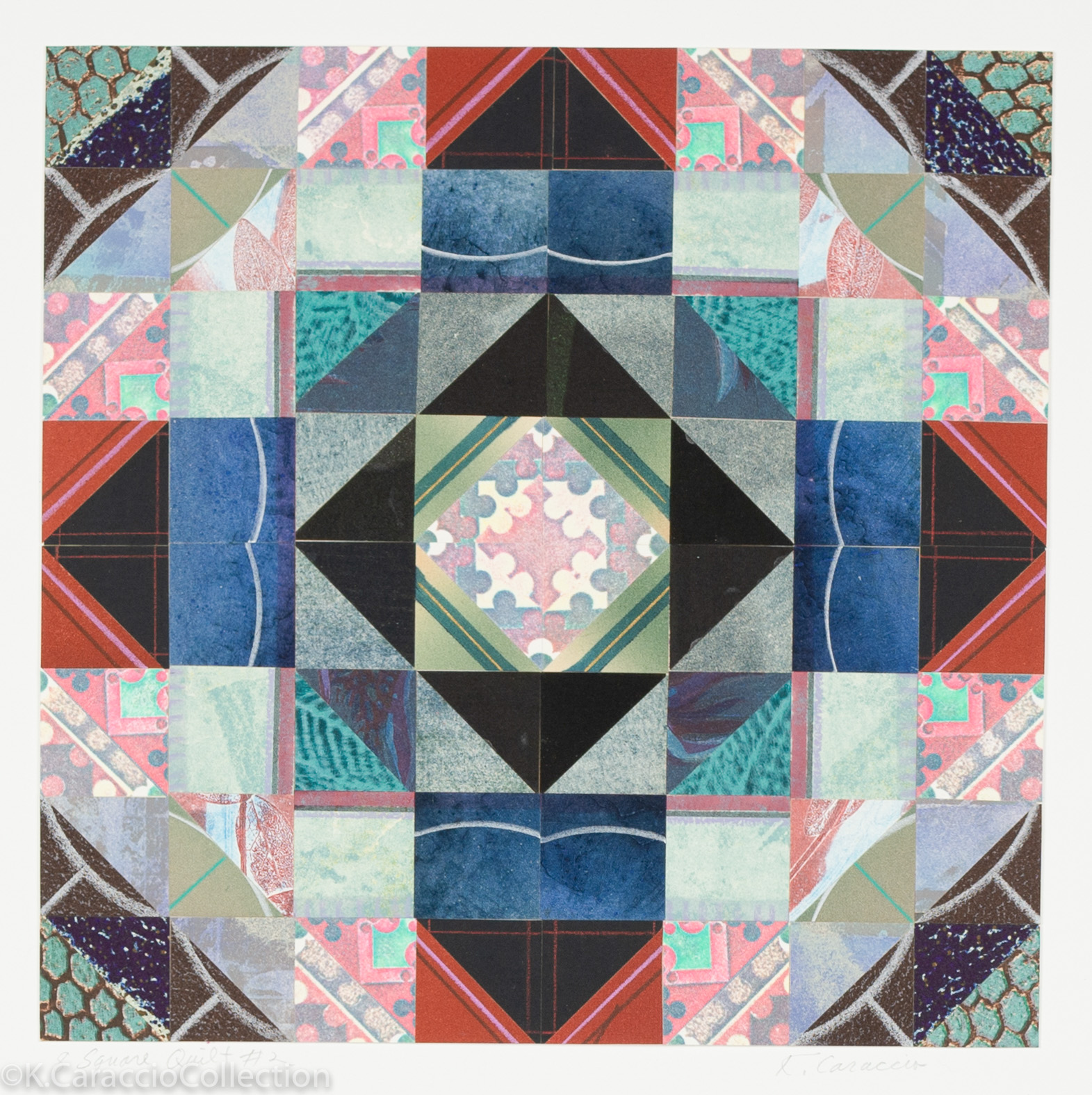 8 Square Quilt #2, 1989