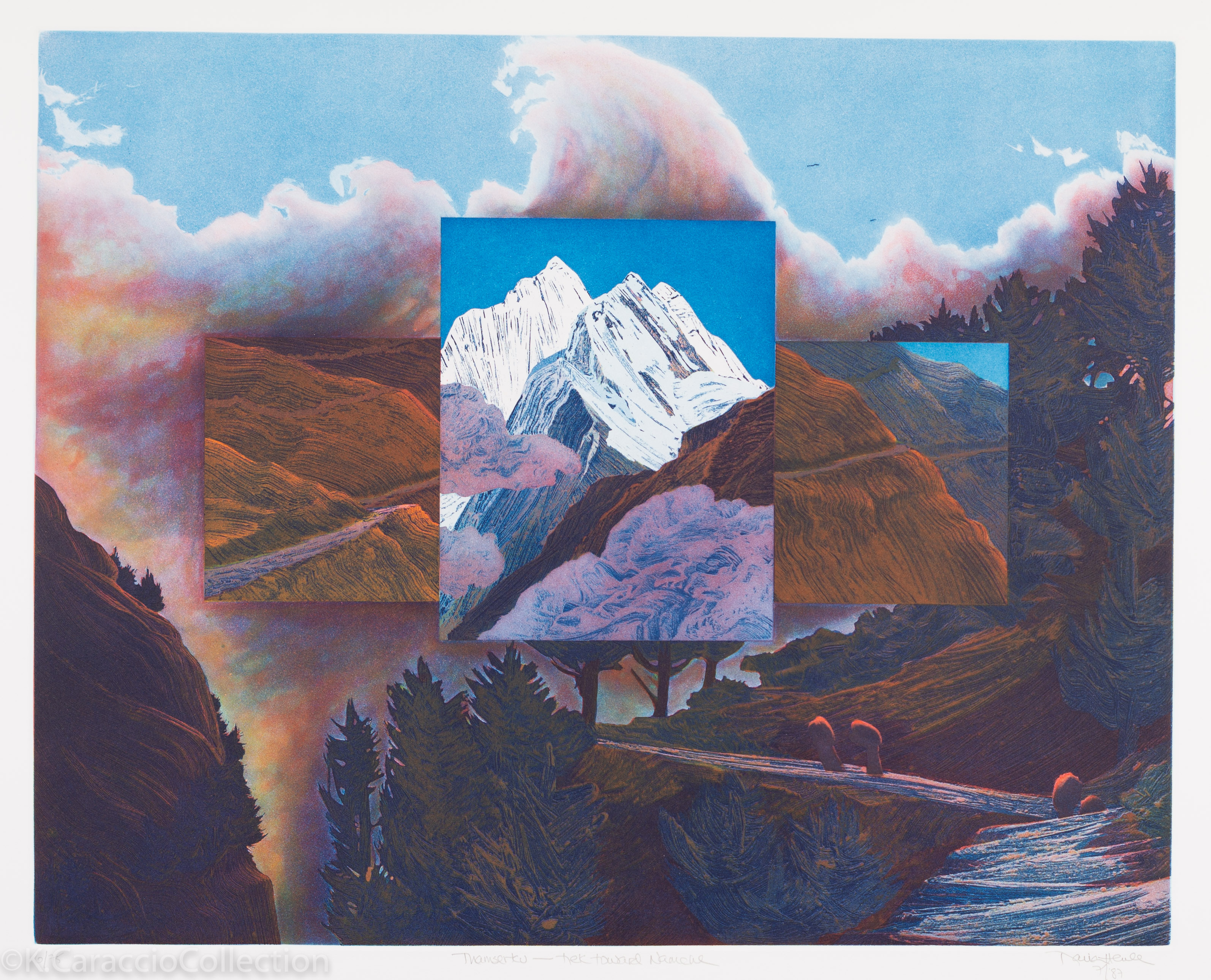Thamserku-Trek Toward Namche, 1987
