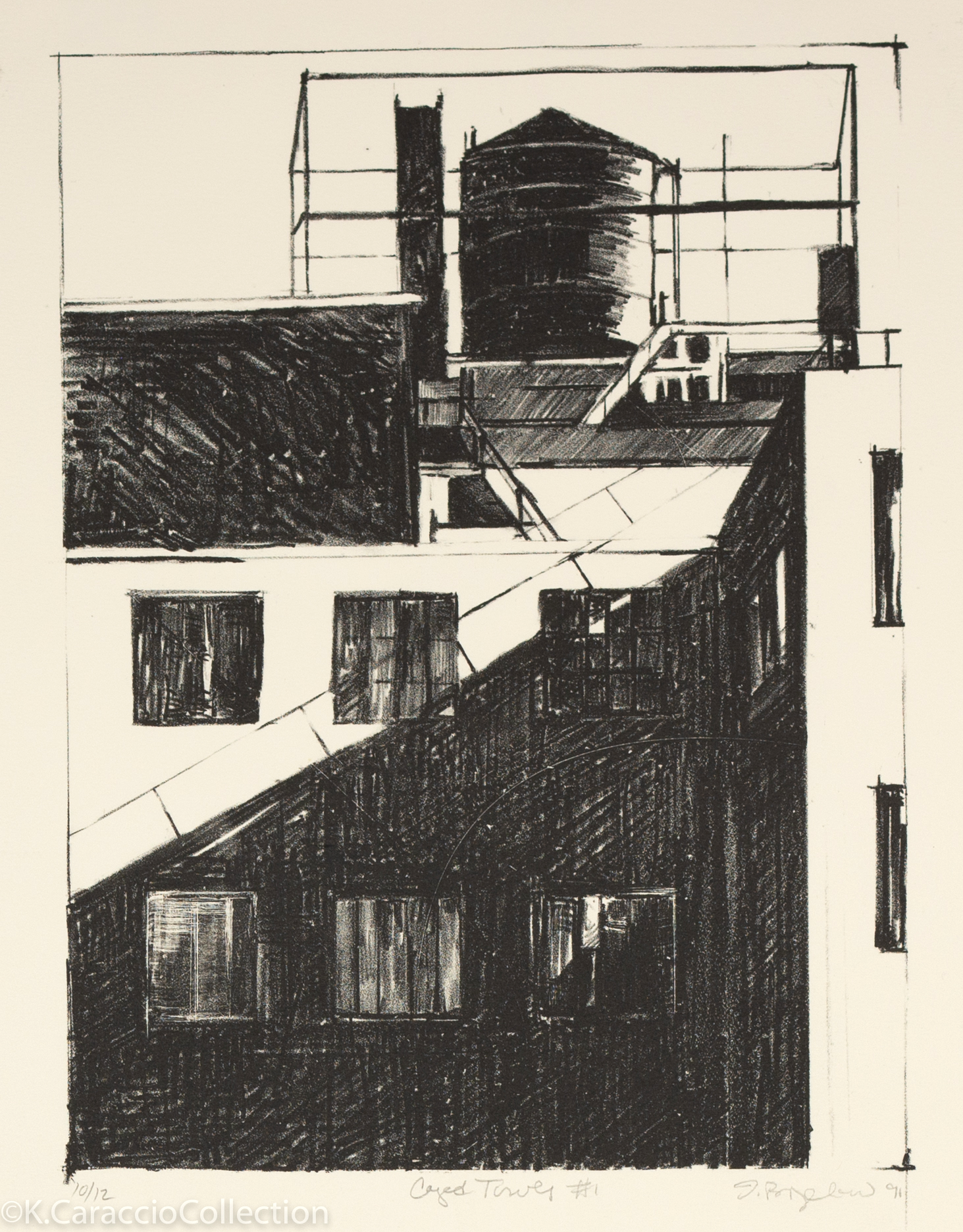 Caged Tower #1, 1991