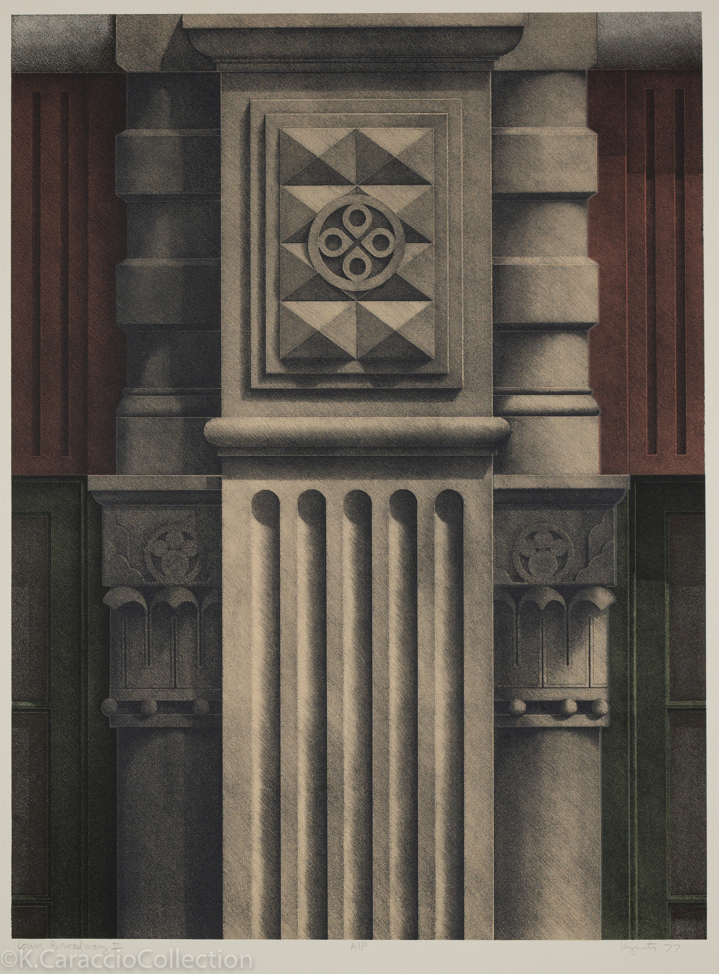Lower Broadway II, 1977