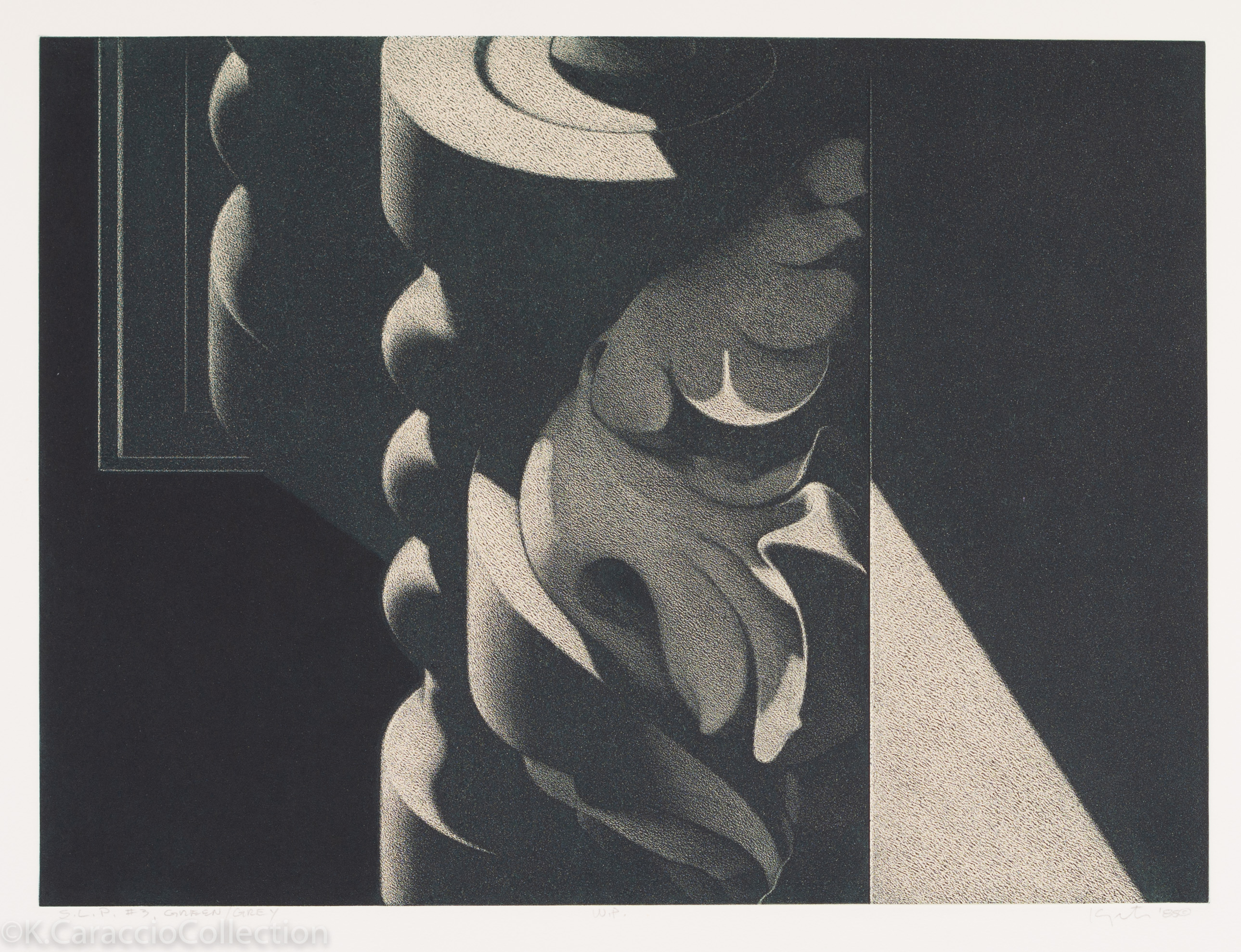 S.L.P. #3, Green-Grey, 1985