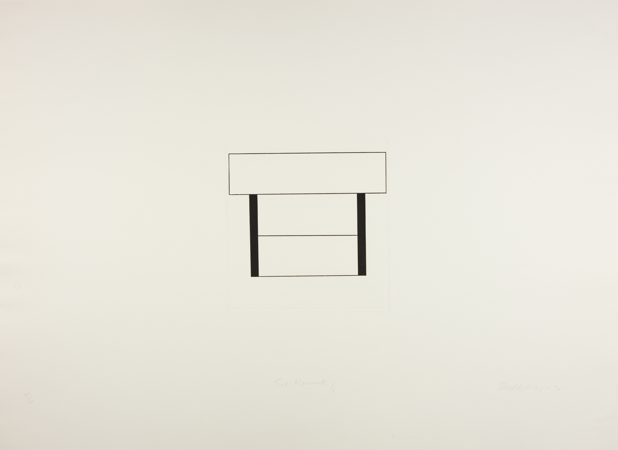 Six Moments 1, 1976