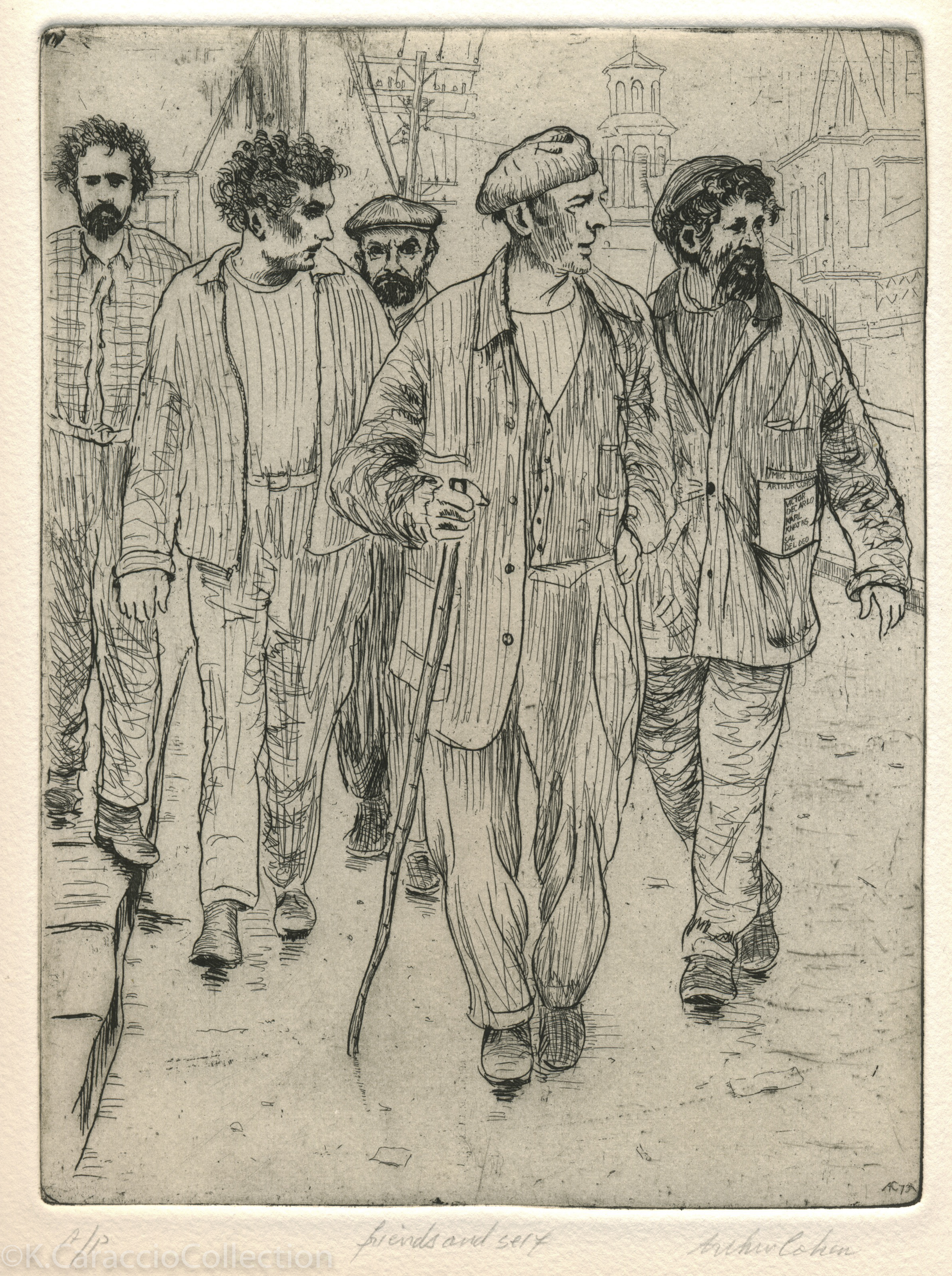 Friends and Self, 1975