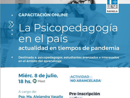"La Psicopedagogía en el país"