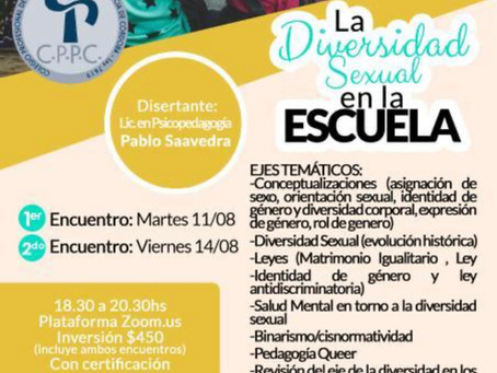 "La diversidad sexual en la escuela"