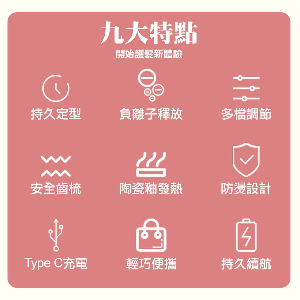 縮圖：富士電通負離子無線隨身美型梳
