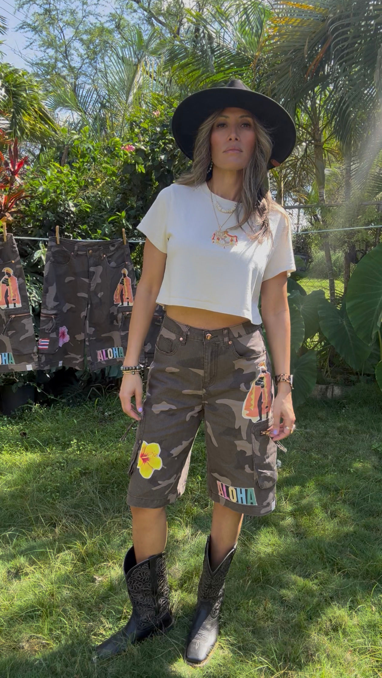 Camo Jorts