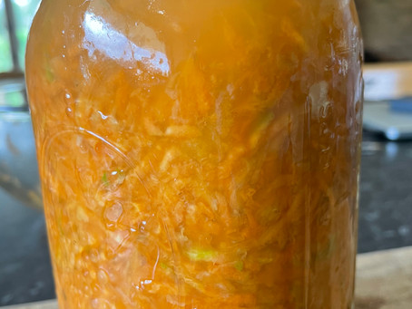 Fermented Carrots and Ginger