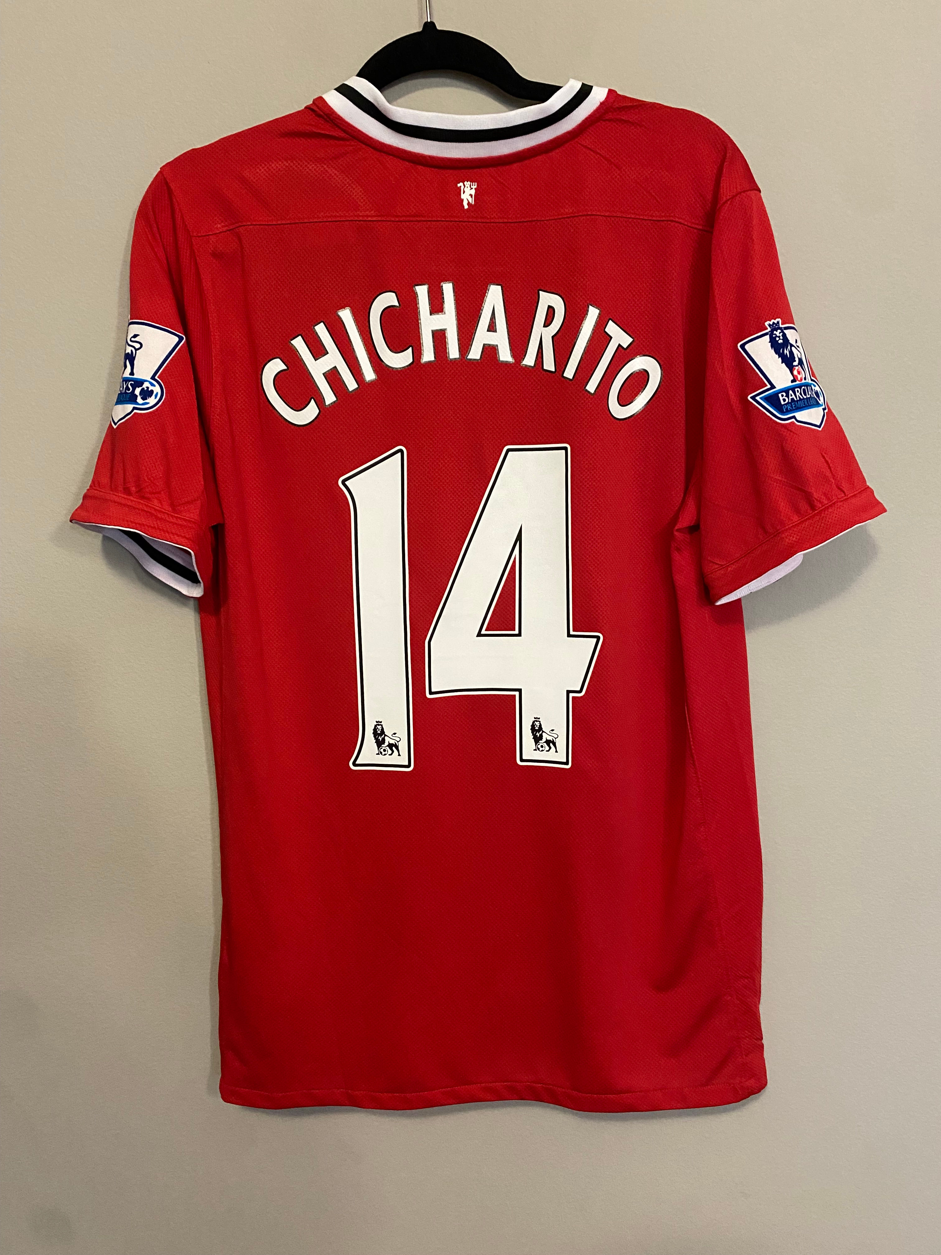 Manchester United 2011/2012 Chicharito EPL home jersey