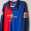 Thumbnail: Barcelona 1999/2000 Rivaldo UCL Centenary home jersey