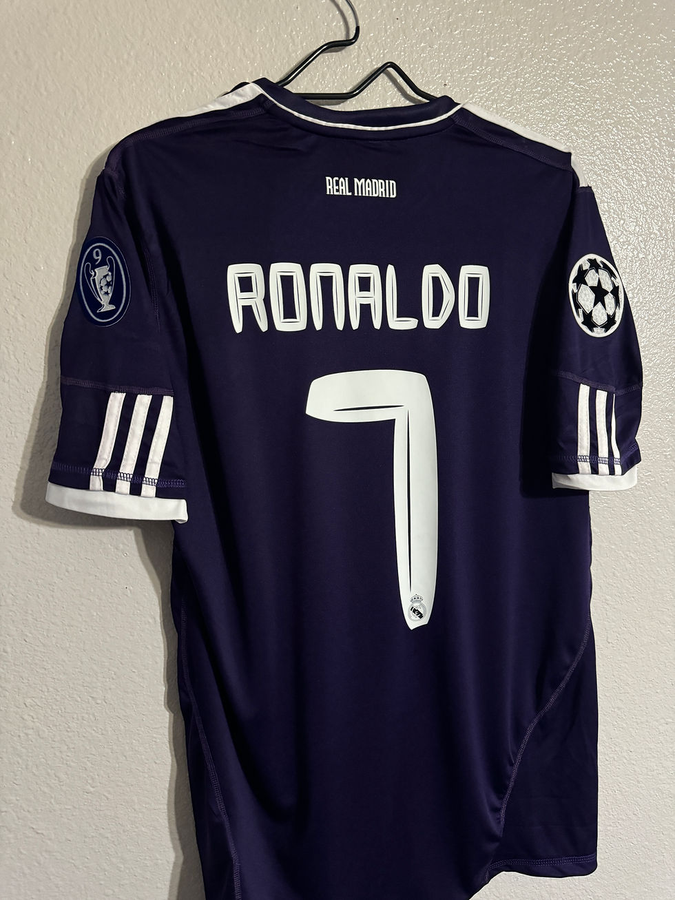 Thumbnail: Real Madrid 2010/2011 Ronaldo UCL third jersey