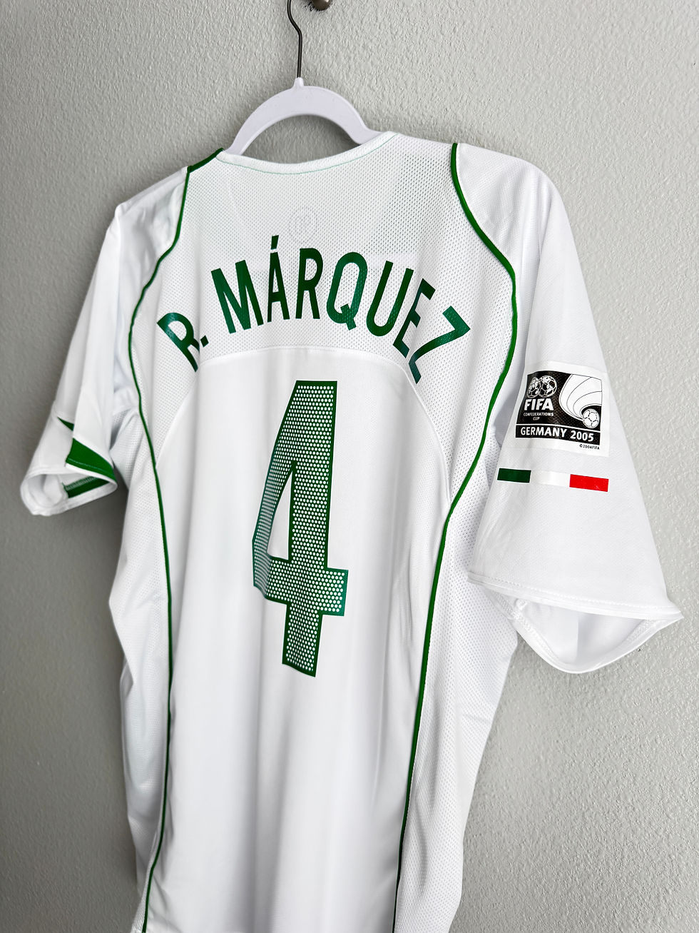 Thumbnail: Mexico 2005 Rafa Marquez Confederations cup away jersey 