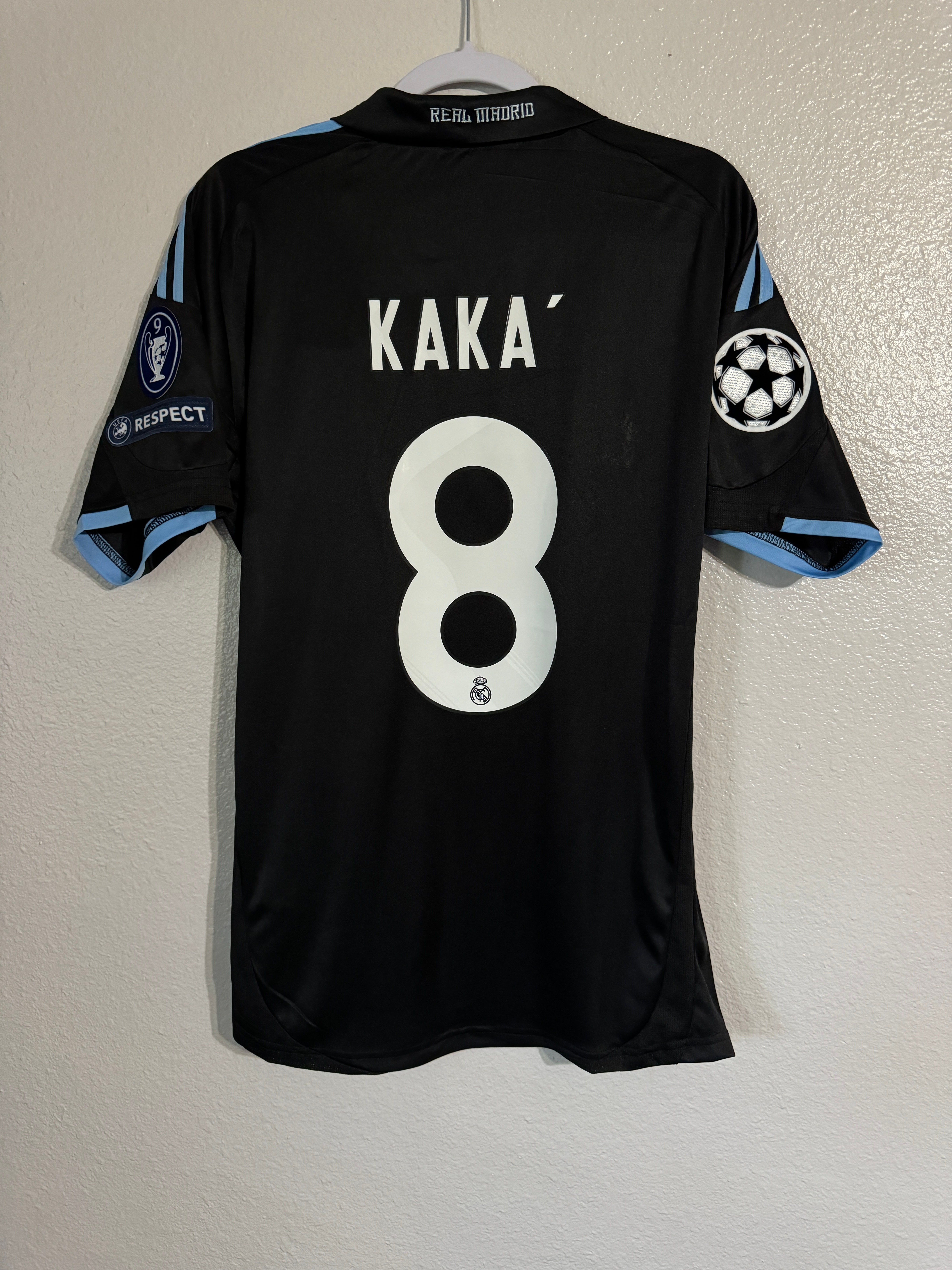 Real Madrid 2009/2010 Kaka away UCL jersey